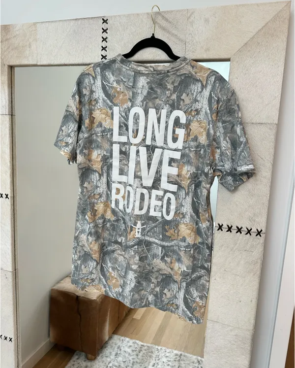 Houston Rodeo Camo Graphic Tee Shirt - Image 5