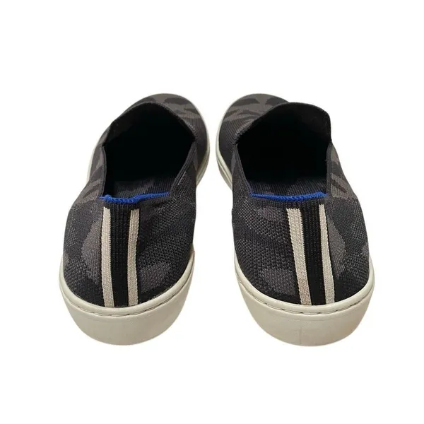 Rothy’s the Original‎ Slip On Sneaker Women’s 9 in Black Grey Camo Print - Image 8