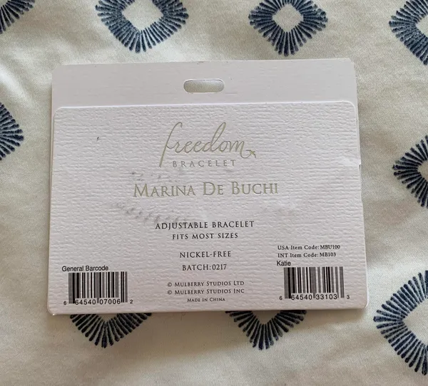 Marina De Buchi Freedom Katie Bracelet - Image 3