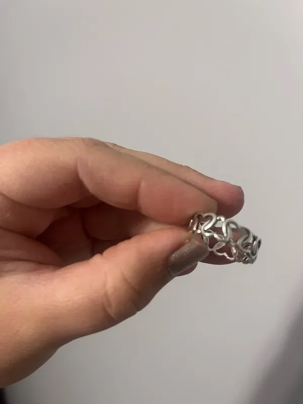 Sterling Silver 925 Heart Ring - Image 5