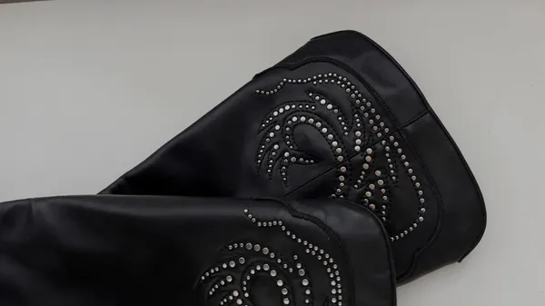Amazon Cowboy boots black 6 - Image 7