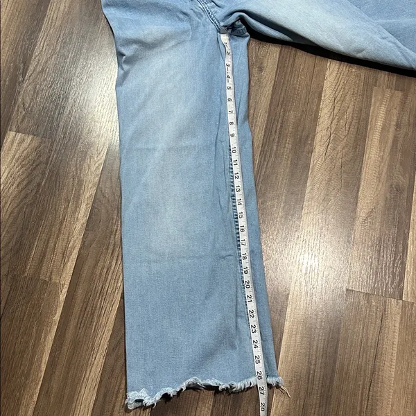 BILLA BONG Free Fall Fray Hem Stretch Wide Leg Jeans - Image 3