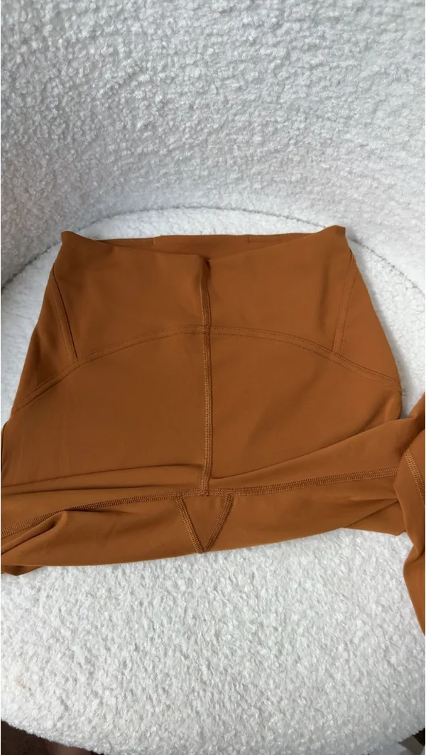 Lululemon Instill High-Rise Leggings, 25" Size 4, Copper Brown - Image 5