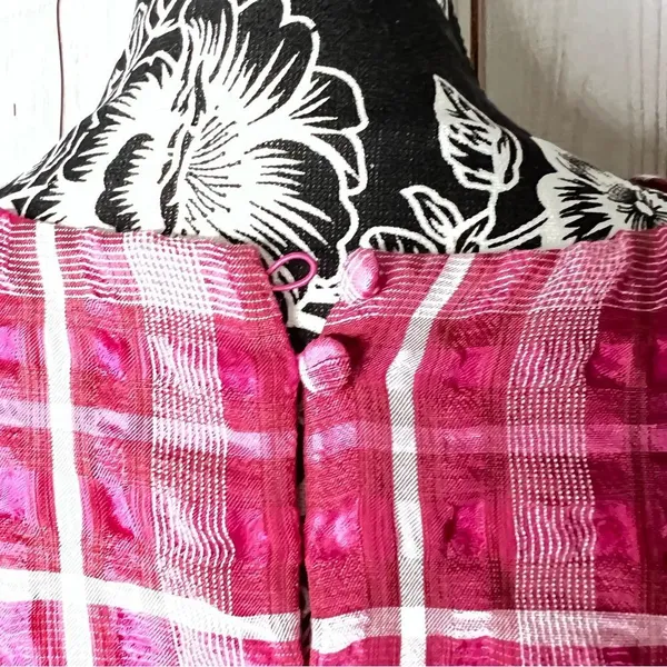 Madewell Plaid puff sleeve top - Image 7