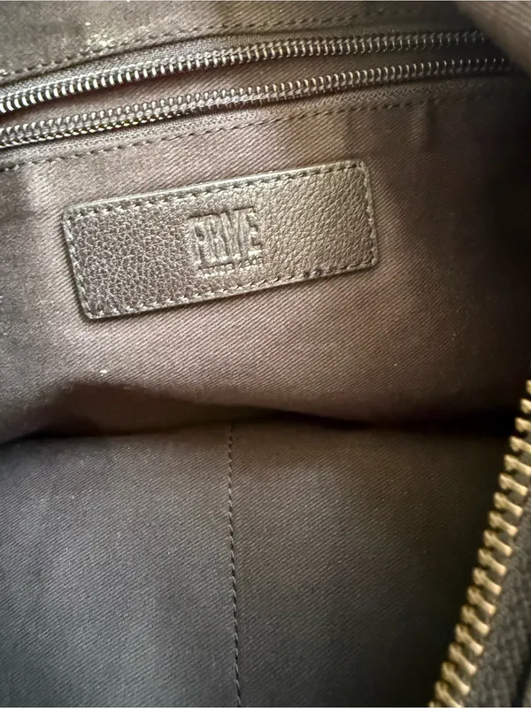 Frye Gina Black Leather Hobo Bag - Image 9