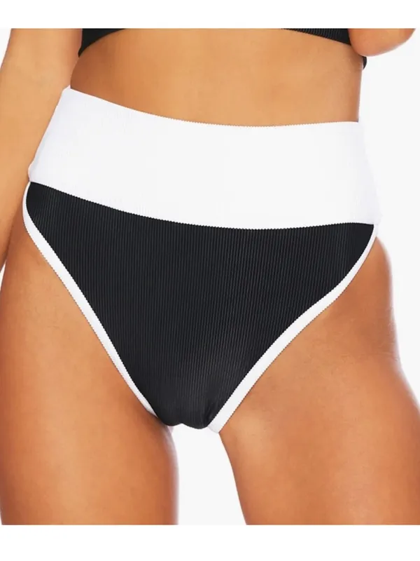 BEACH RIOT Emmy Colorblock Bikini Bottom. Size Medium. - Image 9