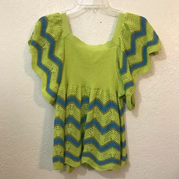 Free People crochet blouse size M - Image 2