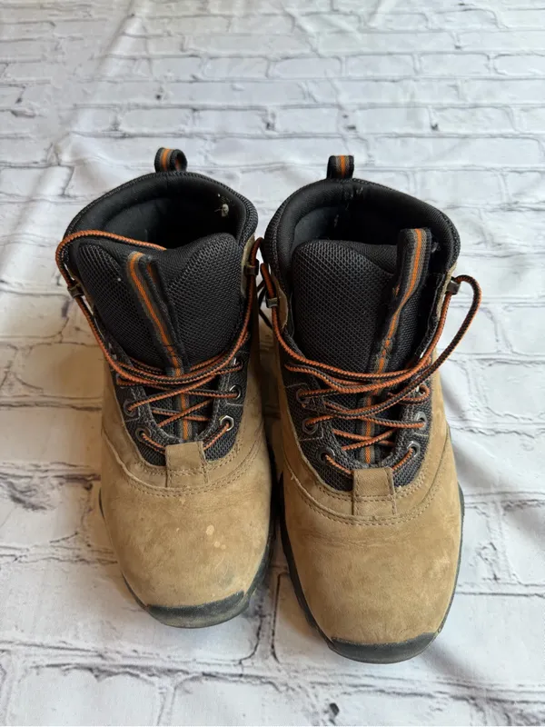 Timberland Women’s Leather Hiking Boots Lace Up Hightop GorpCore Size 6M Granola - Image 2