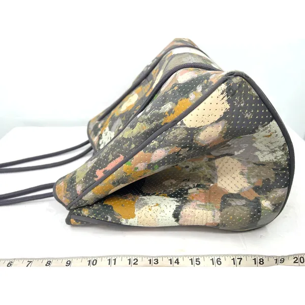 ANTHROPOLOGIE Hazel Tote Bag Tote neoprene Beach SHoulder Abstract Womens - Image 6