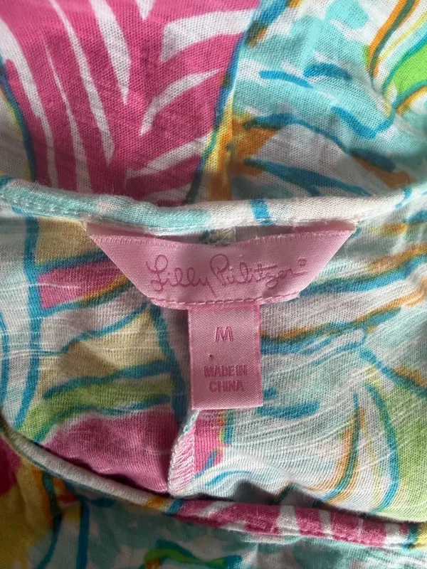 Lilly Pulitzer Blue Sail Boat Maxi Dress - Image 6
