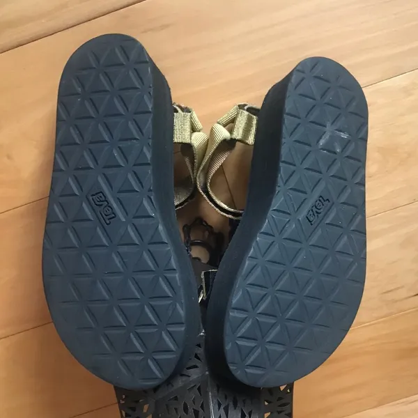 Teva Gold Platform Sandals - Image 6