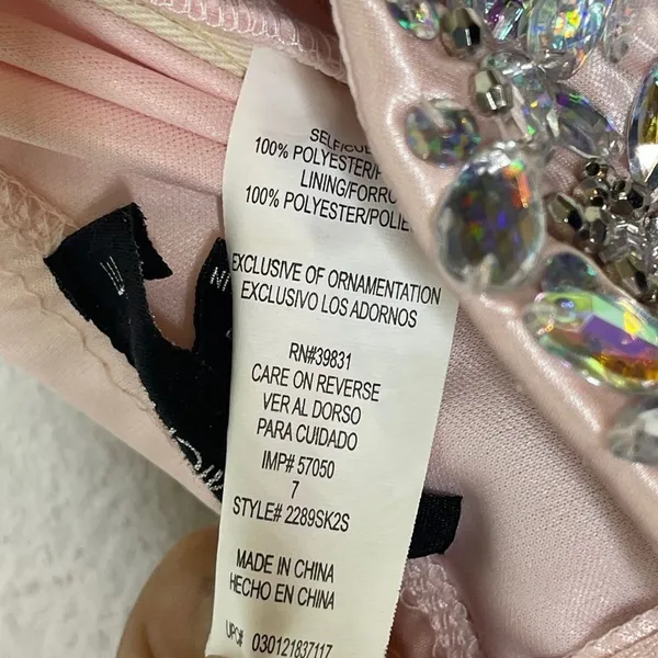 My Michelle Strapless Formal Dress - Image 10