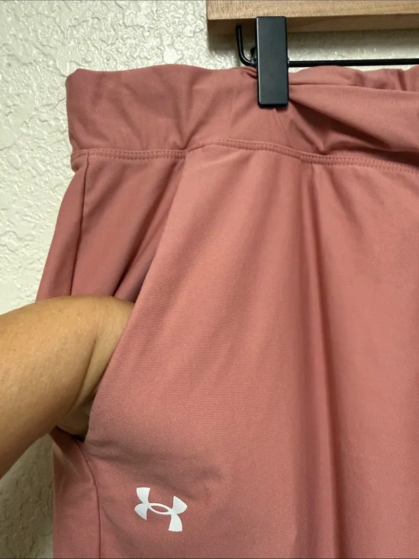 UNDER ARMOUR Canyon Pink Jogger Pants - Image 9