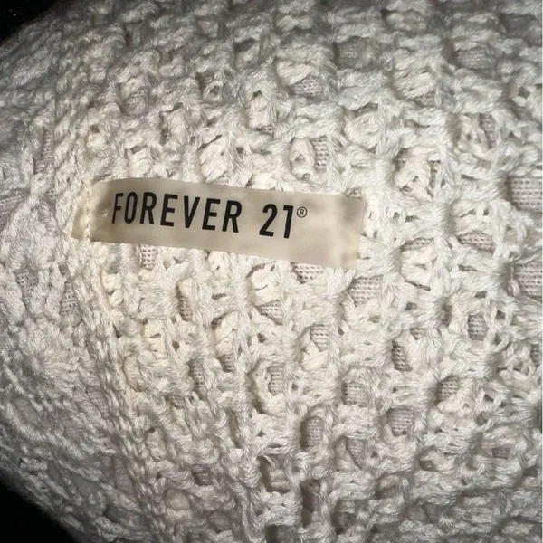 Forever 21 crochet swim cover up - Image 8