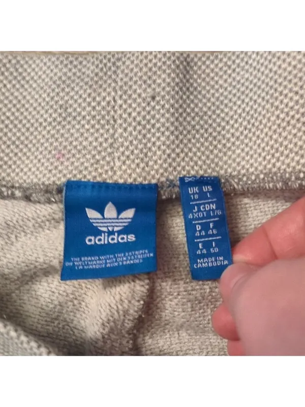 Adidas Original Cuffed Track Pants Size Large - Image 5