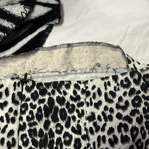 Cheetah/leopard print skirt Black - Image 3