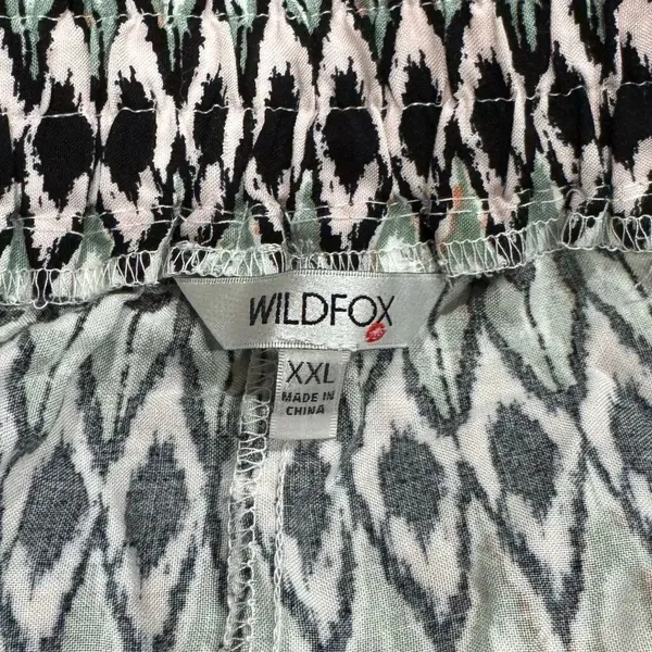NEW Wildfox Lightweight Pull-On Shorts Aztec Print Women’s 2XL XXL - Image 5