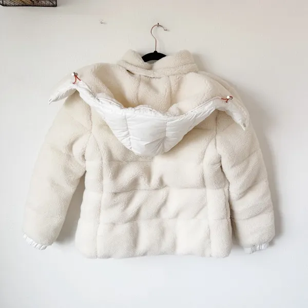 Save the Duck Bertha Fleece Puffer Coat Sz S - Image 4