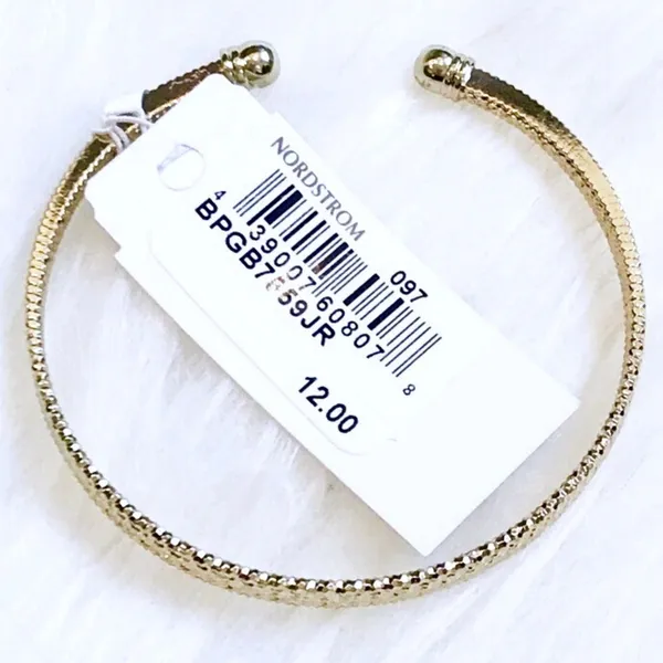*NWT* BP Gold Sparkly Cuff Bracelet - Image 4