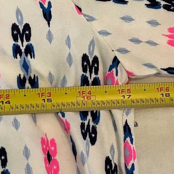 Southern Tide‎ Ikat Tunic Dress Preppy Resort Women Pink Blue Small - Image 6