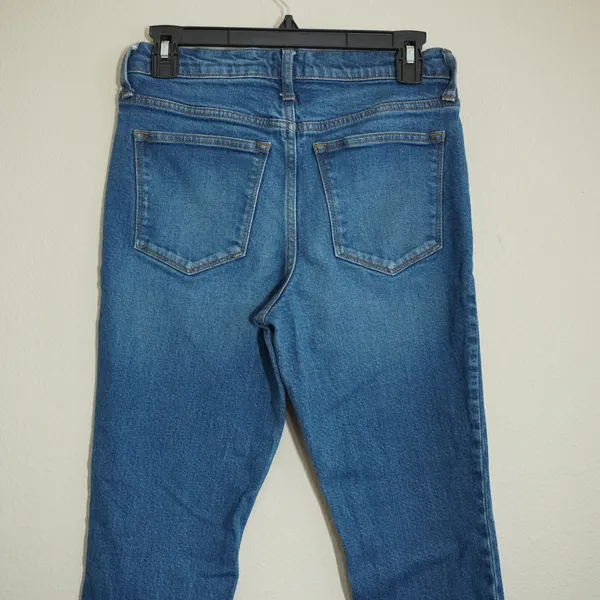 J. Crew Size 27 9" High-Rise Skinny Jeans Blue Excellent Medium Wash Denim - Image 6