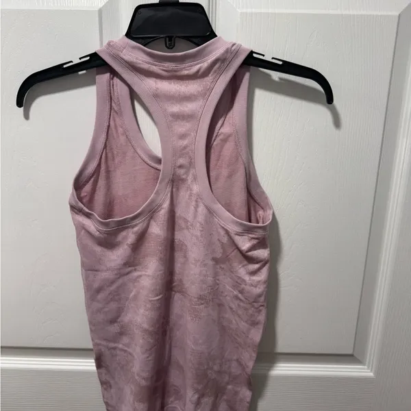 Athleta Pink Racerback Tank Top - Image 2