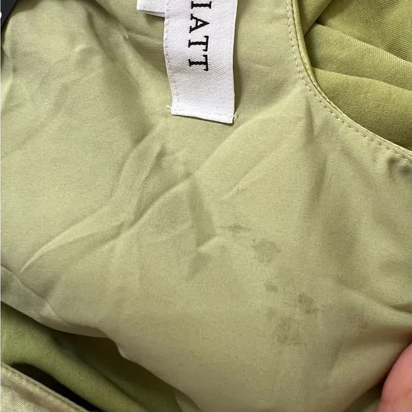 NEW NWT Elliatt Kai Maxi Dress Avocado Green - Image 13