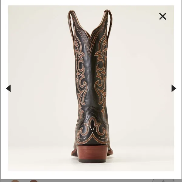 Ariat Hazen Ancient Black Western Boots - Image 8