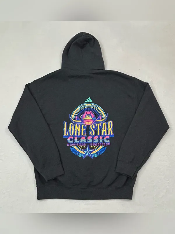 Gildan Lone Star Classic 2024 National Qualifier Volleyball Hoodie Sweatshirt Women’s M - Image 2