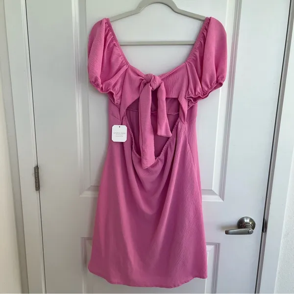 NEW Altar’d State Pink Mini Dress Size XL available NWT - Image 6