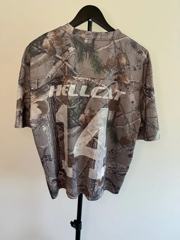 Hollister Dodge Hellcat Camo Jersey Size L - Image 3
