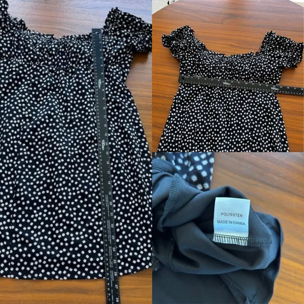Princess Polly Summer Mini Dress Floral Sundress Ruffle Sweetheart Bustier US 6 - Image 8