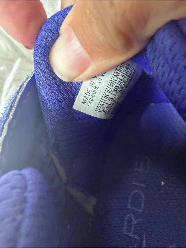 Reebok x Cardi B Club C V2 Blue Slate Chunky Sneakers Women's 7.5 - Image 8