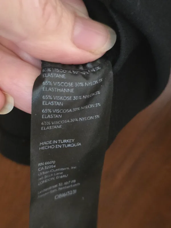 Anthropologie Maeve Black Crewneck Top Medium - Image 5
