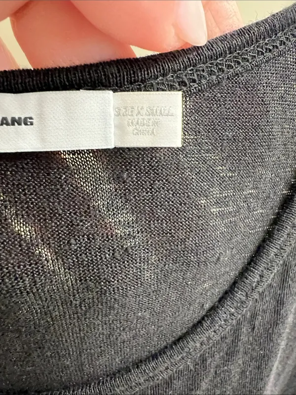 Alexander Wang linen tank top Black Size XS - Image 5