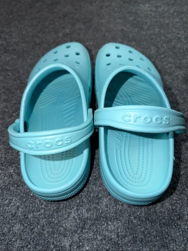 CROCS Classic Light Blue Slip-On Clogs - Image 2