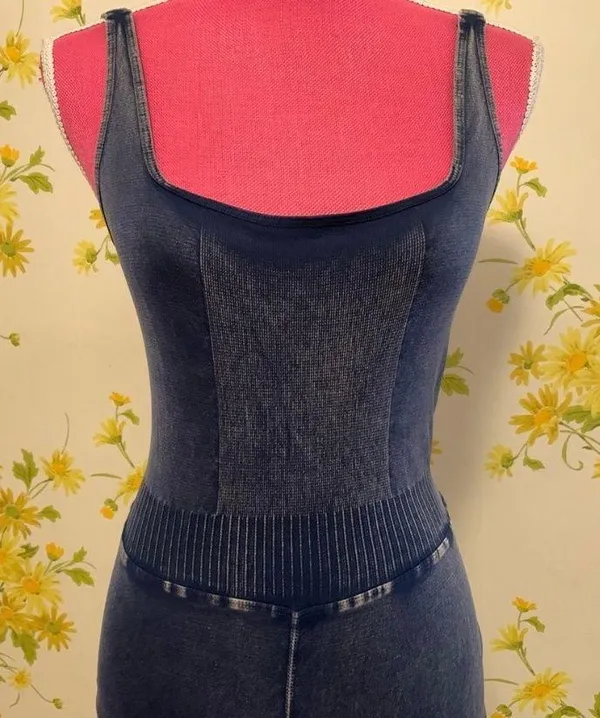 Free People Movement Good Karma Onesie deepest Navy size M/L - Image 3