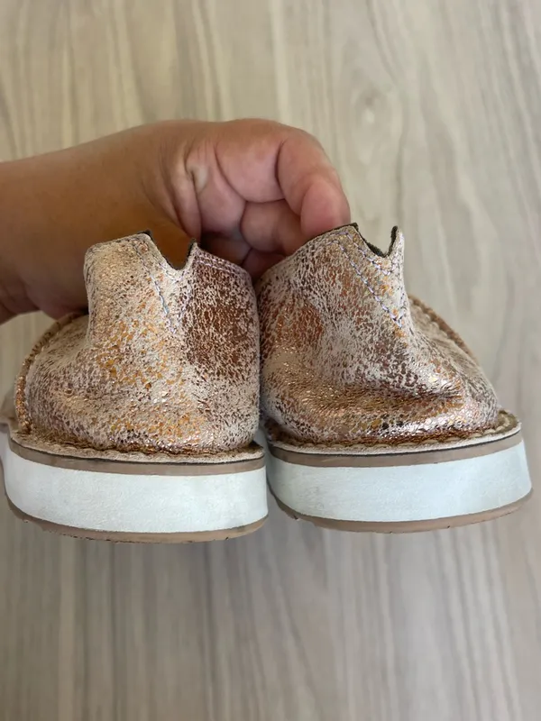 Ariat Tan Leather Slip-On Shoe - Image 7