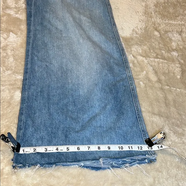 Garage Blue Flare‎ Wide-Leg Jeans - Image 7