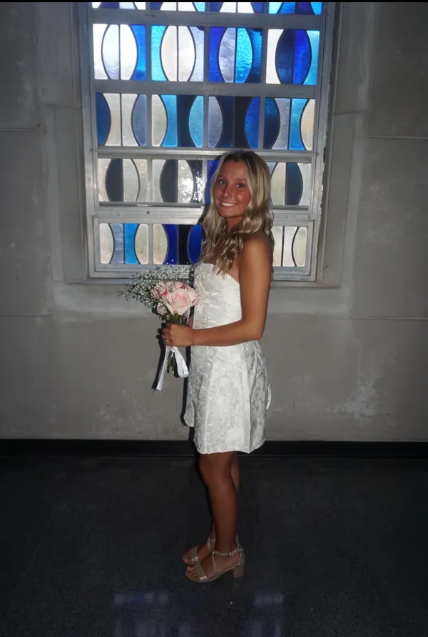 Peppermayo Mini Dress White - Image 2