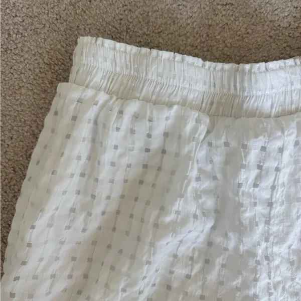 White Two-Piece Coverup Set - Image 3