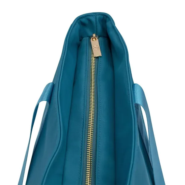 NWT Badgley Mischka Bag Lightweight Packable Travel Tote Bag Aqua Blue One Size - Image 5