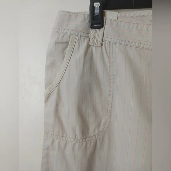 Mossimo Supply Co.‎ Beige Bermuda Shorts Size 11 / L - Image 5