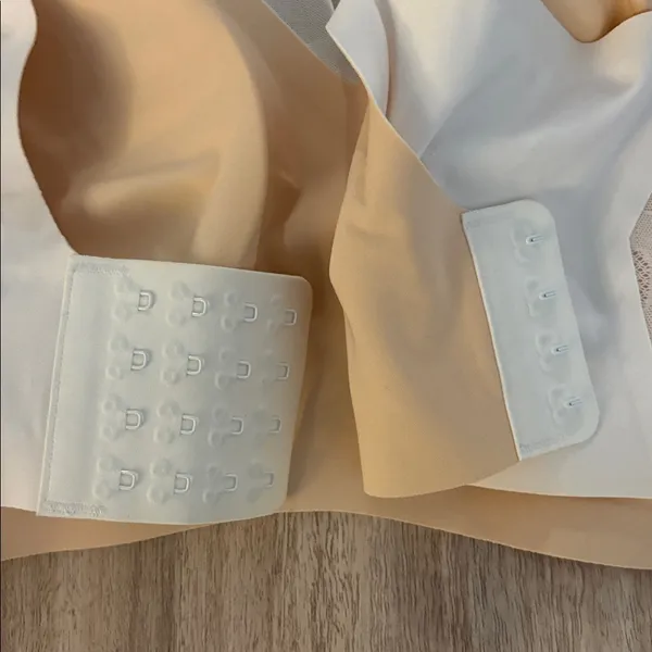 Honeylove Wireless Crossover Lace Bra Size 3X in White - Image 6