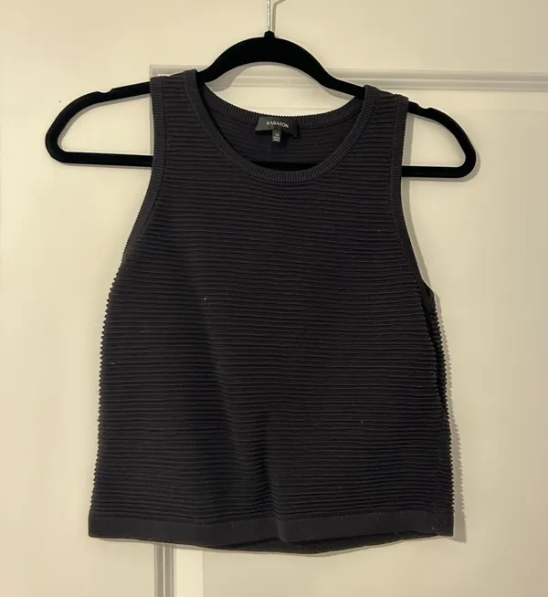 Babaton Aritzia Ribbed Tank Alrik Knit Top - Image 2