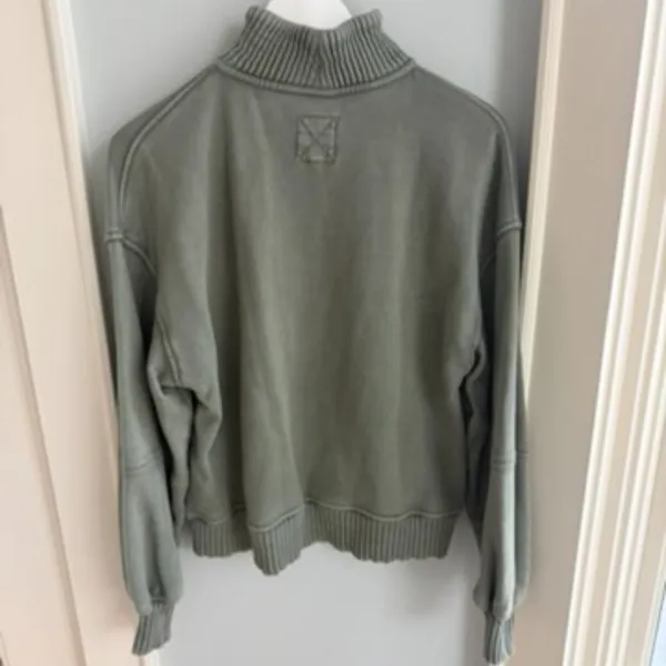 Aerie Sun's Out Quarter Zip Sweatshirt - Image 5