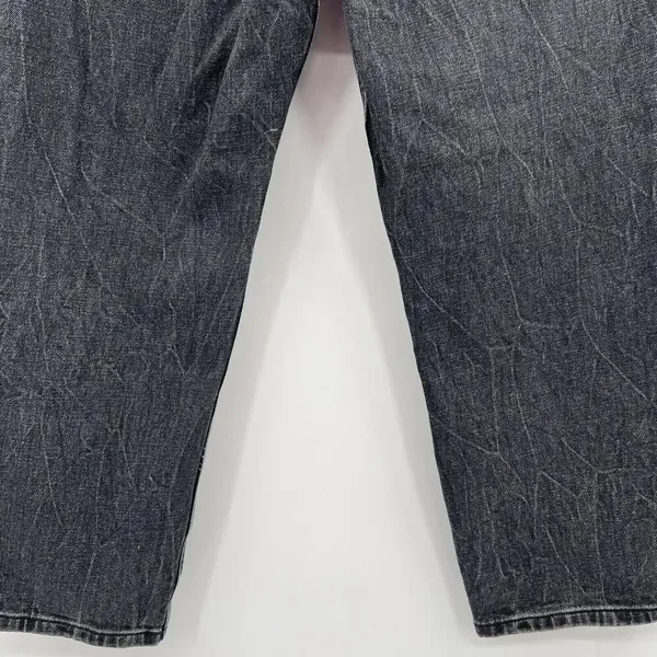 Abercrombie & Fitch The‎ Mom High Rise Black Wash Denim Tapered Jeans Size 4XS - Image 9