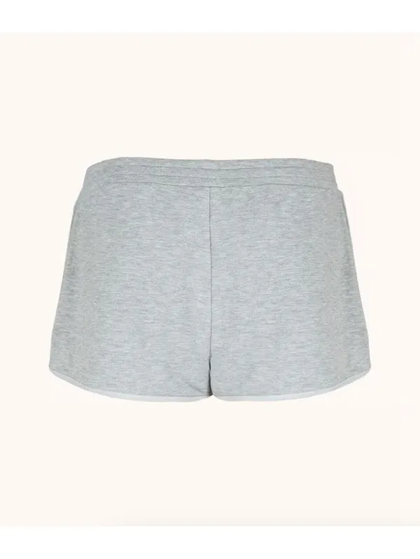 (RC) Lively Terry-Soft Lounge Shorts Heather Gray Size Small Cozy Pajama Shorts - Image 2