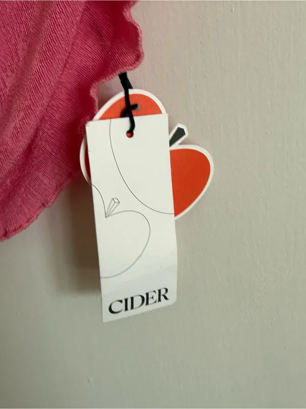 Cider Pink Draped Cowl Neck Tank - Image 2