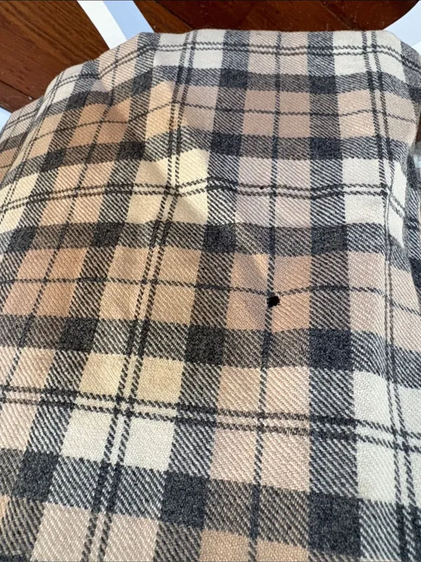 Vintage 100% Wool‎ Scottish Plaid Scotland Kilt Pleated Midi Skirt size 38 - Image 6